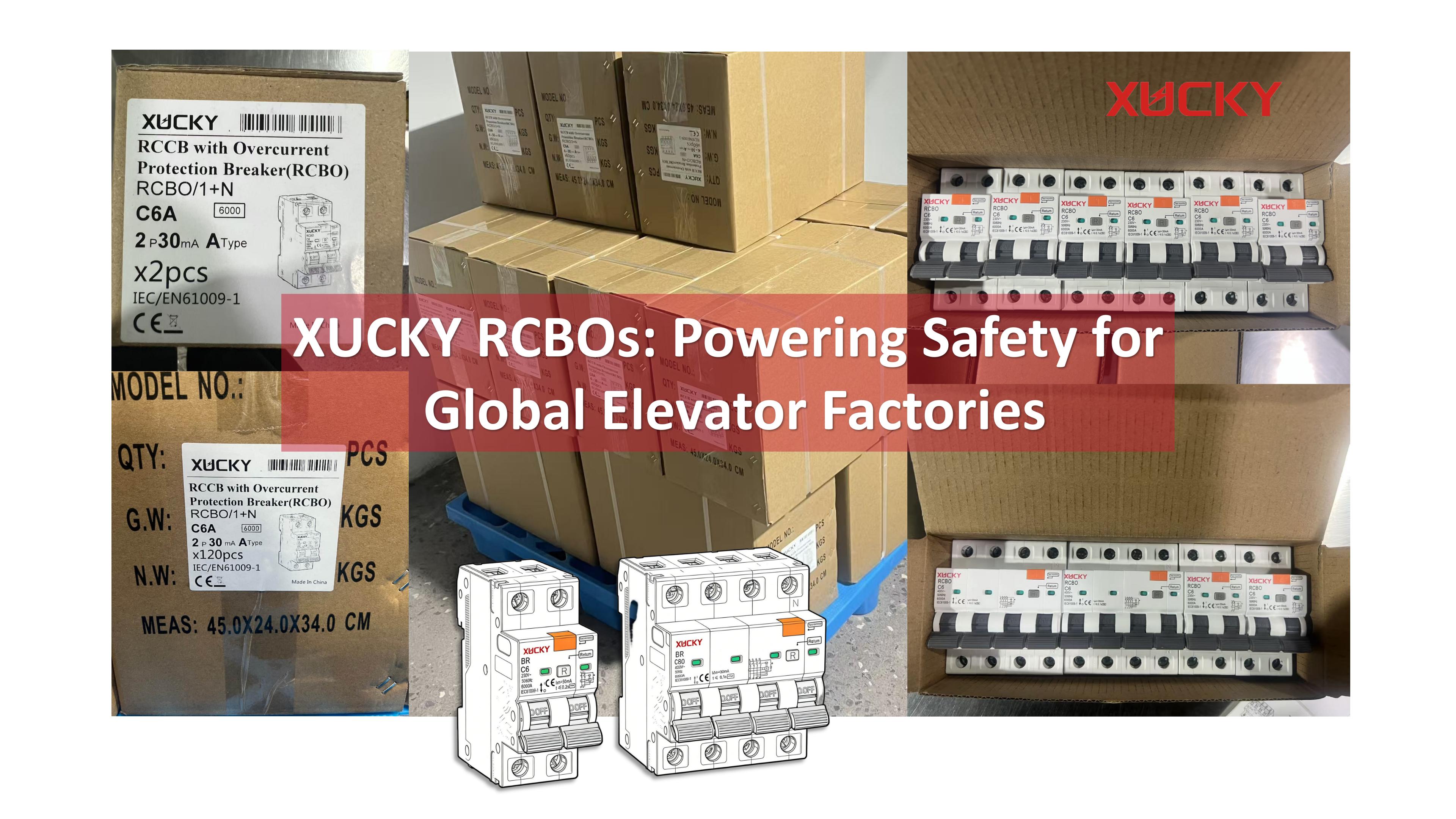 RCBO XUCKY: potenziare la sicurezza per le fabbriche globali di ascensori
