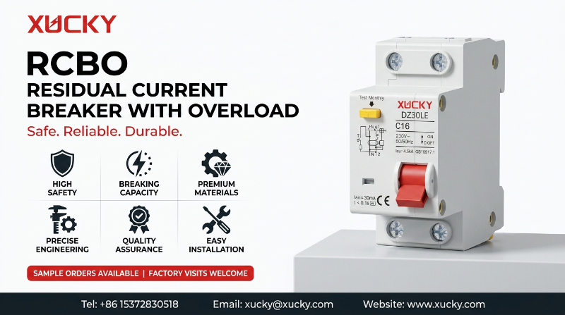 XUCKY ridefinisce la sicurezza compatta con la nuovissima serie DZ30LE RCBO