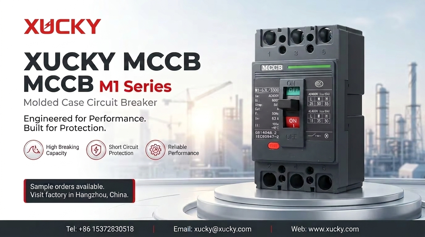 ​La precisione incontra la potenza: presentazione dell'MCCB XUCKY M1-63L.